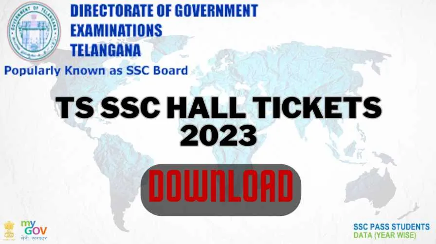 TS SSC Admit Card Download 2023